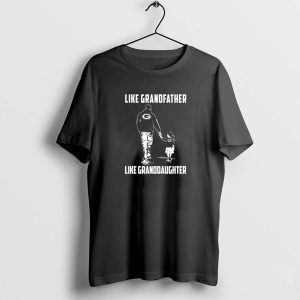 Green Bay Packers Like GrandFather Like GrandDaughter Shirt