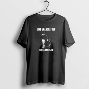 Green Bay Packers Like GrandFather Like GrandSon Shirt