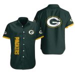 Green Bay Packers Logo Sleek Green Hawaiian Shirt