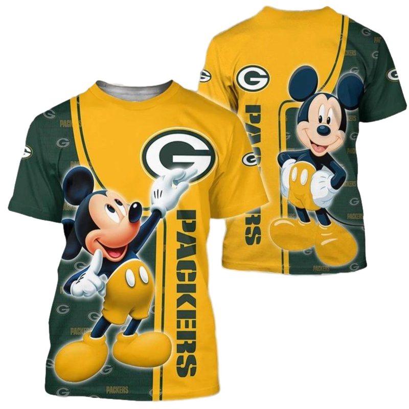 Green Bay Packers Mickey Mouse Disney 1