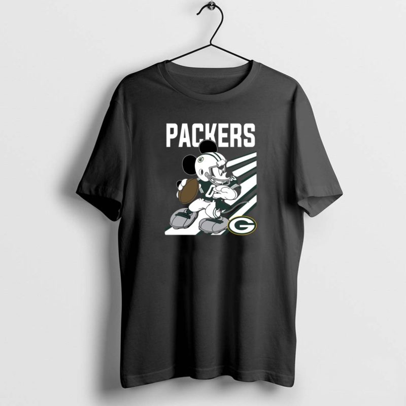 Green Bay Packers Mickey Mouse Shirt T Shirt 1 0