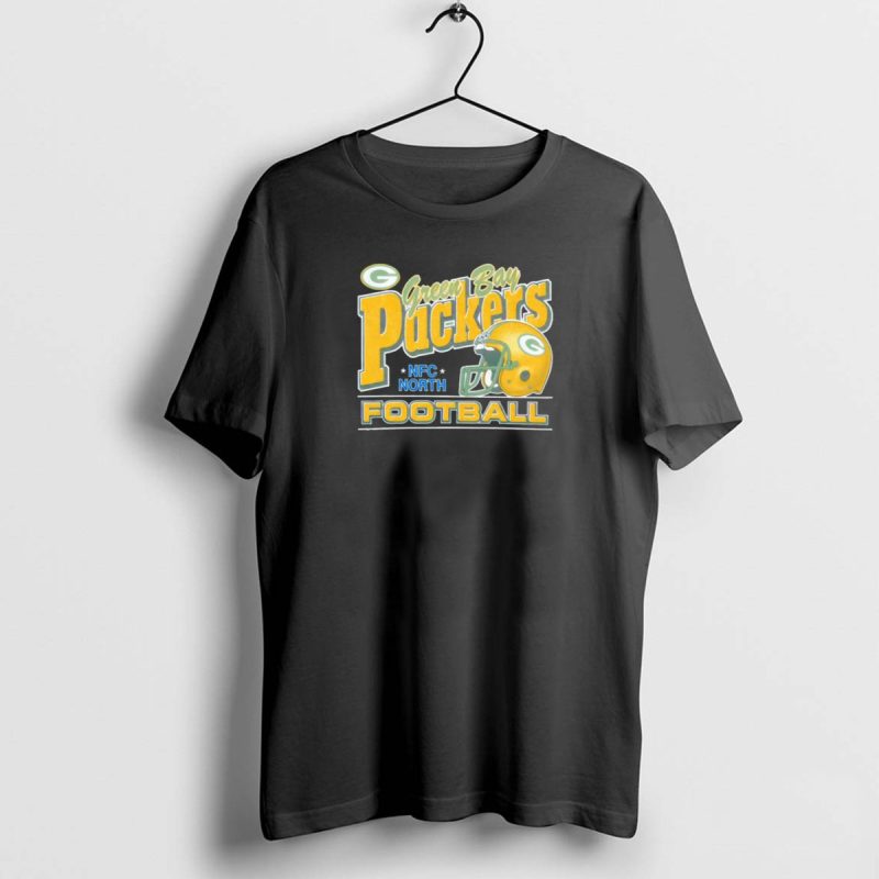 Green Bay Packers Nfc North Football Helmet T Shirt 1 1 T Shirt 1 1