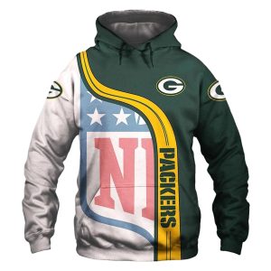 Green Bay Packers NFL for fans AOP Hoodie