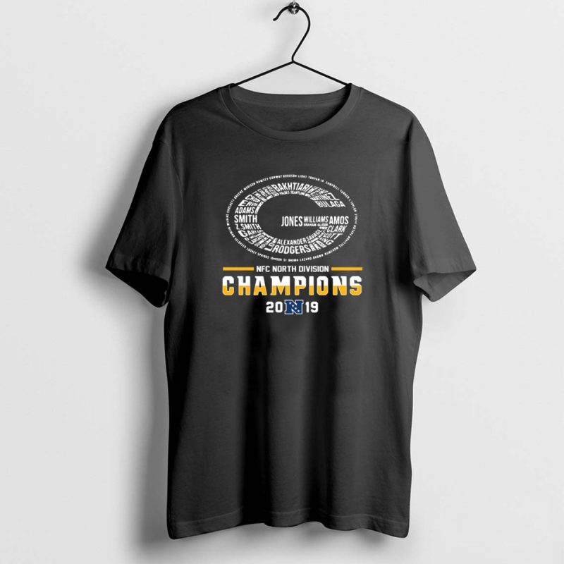 Green Bay Packers Nfc North Division Champions 2019 Shirt T Shirt 1 0