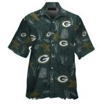 Green Bay Packers Ocean Theme Starfish Hawaiian Shirt