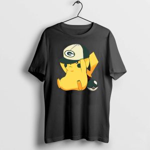 Green Bay Packers Pikachu Pokemon Shirt