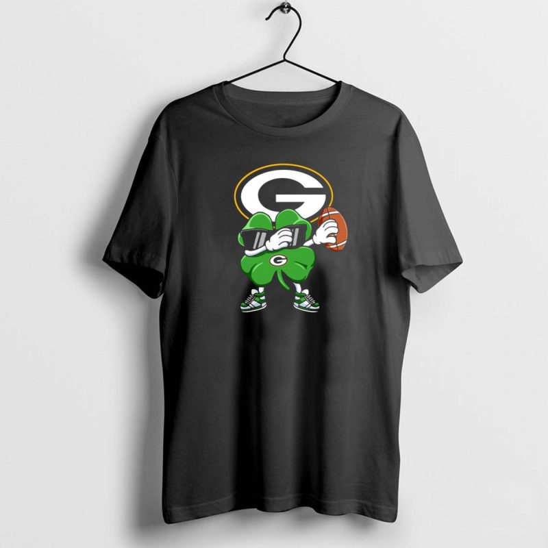 Green Bay Packers Shamrock Football Character T Shirt 1 1 T Shirt 1 1