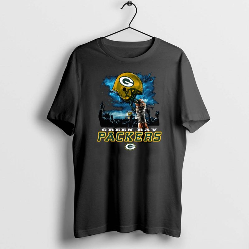 Green Bay Packers Sky Helmet Shirt T Shirt 1 0