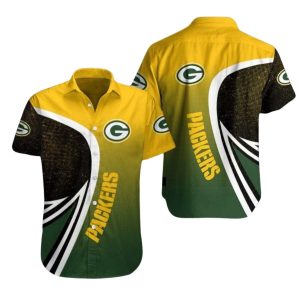 Green Bay Packers Summer Vibes Gold Rush Hawaiian Shirt