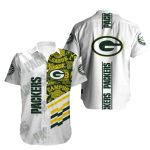 Green Bay Packers Tailgate Party White Hawaiian Shirt