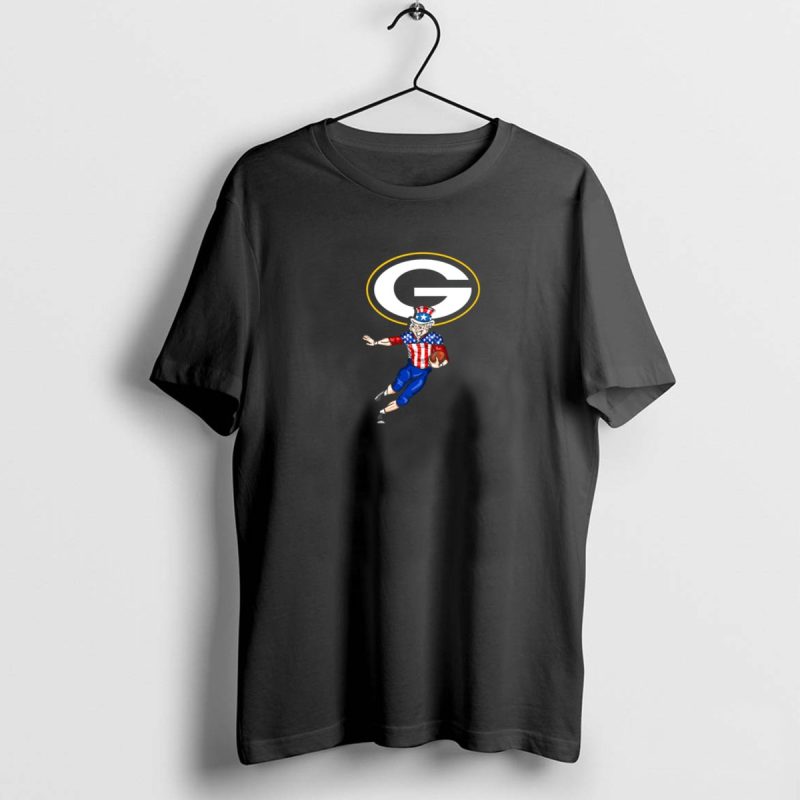 Green Bay Packers Uncle Sam 4Th July Football T Shirt 1 1 T Shirt 1 1