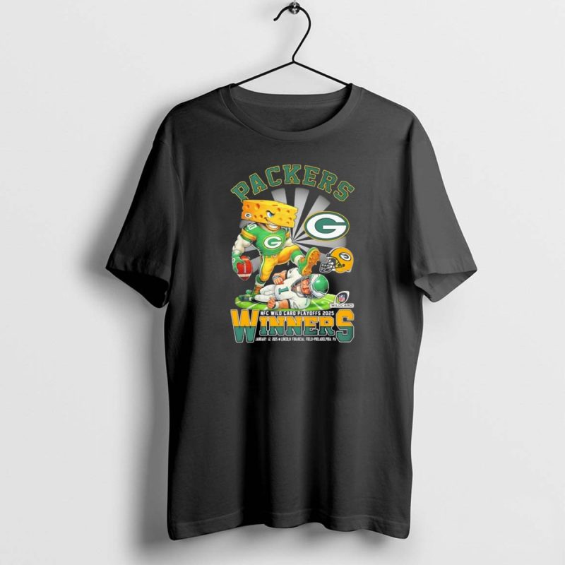 Green Bay Packers Winners Nfc Wild Card Playoff 2025 T Shirt 1 1 T Shirt 1 1