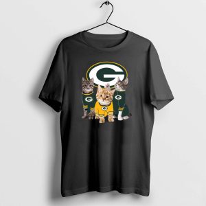 Green Bay Packers cats shirt