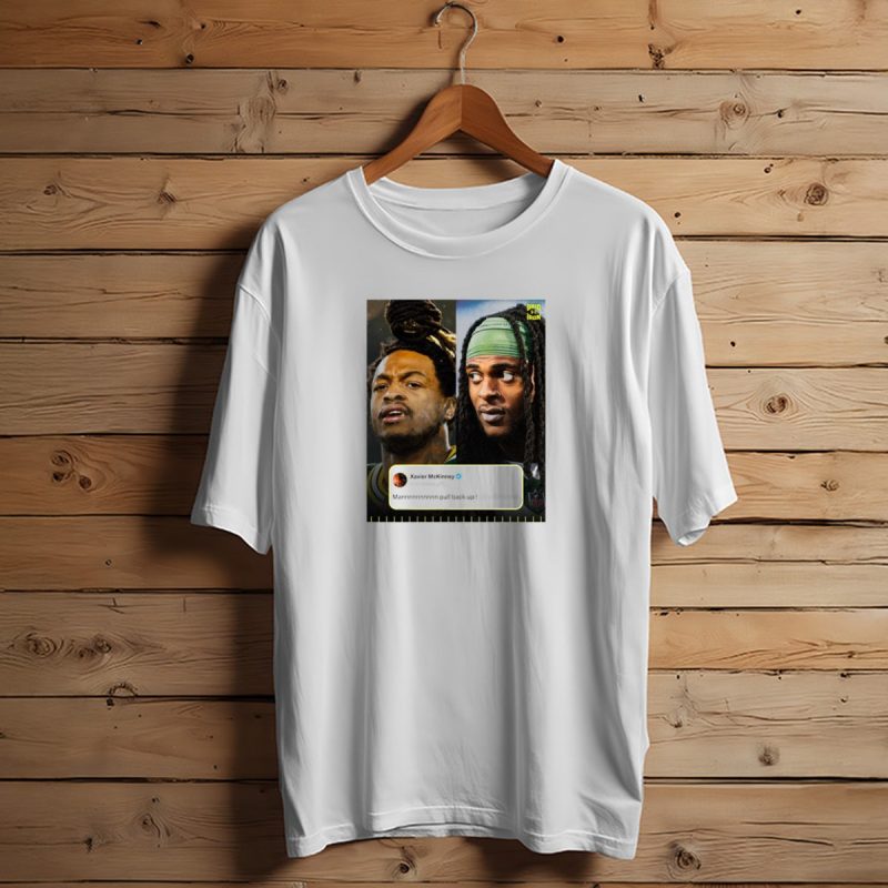 Grid Iron Xavier Mckinney Mannnnnnnnnn Pull Back Up Green Bay Packers Davante Adams T Shirt T Shirt 1 1