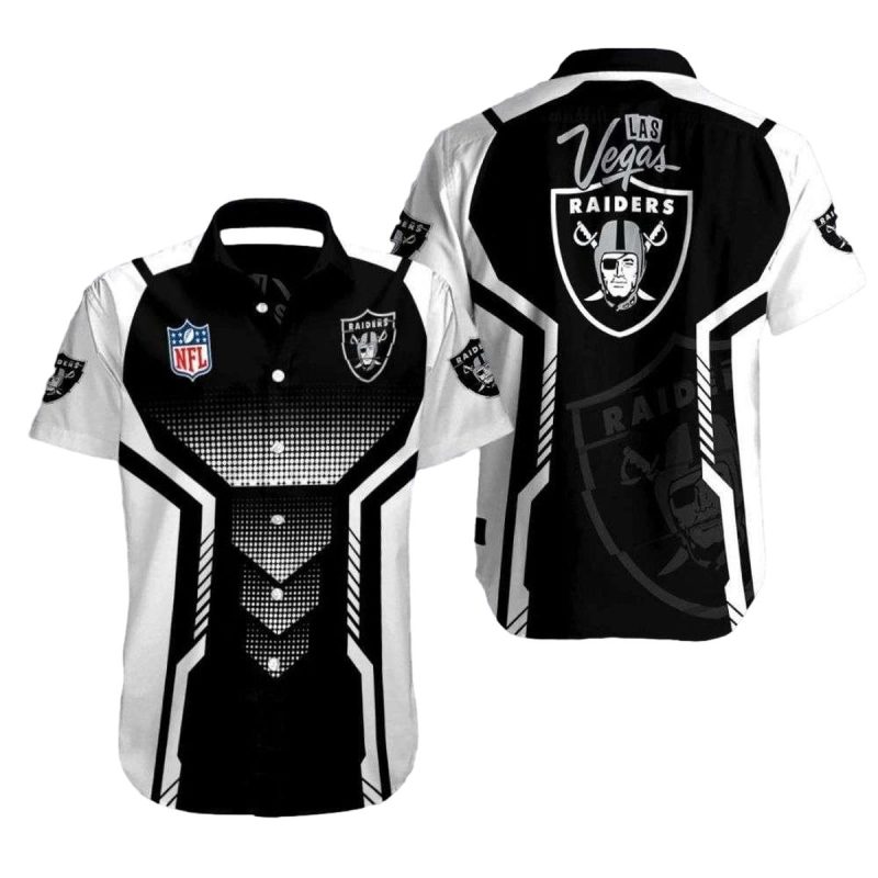 Gridiron Glory Las Vegas Raiders Hawaiian Shirt 1