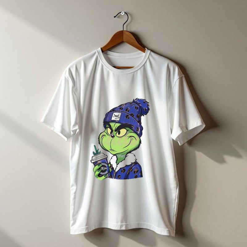 Grinch Boujee Baltimore Ravens Coffee Lover T Shirt 1 T Shirt 1