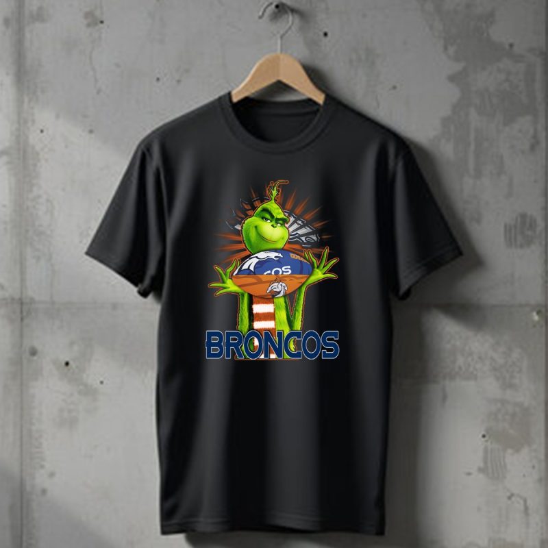 Grinch Broncos Football Denver Broncos Fandom T Shirt 1 T Shirt 1