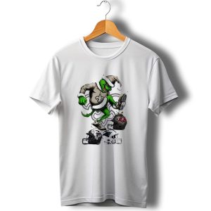 Grinch Crushes Rival Nfl Teams In New Orleans Saints Gear T Shirt