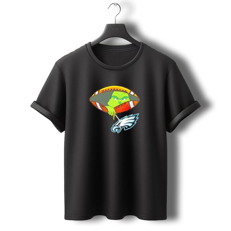 Grinch Ew Philadelphia Eagles Football T Shirt T Shirt 0 1
