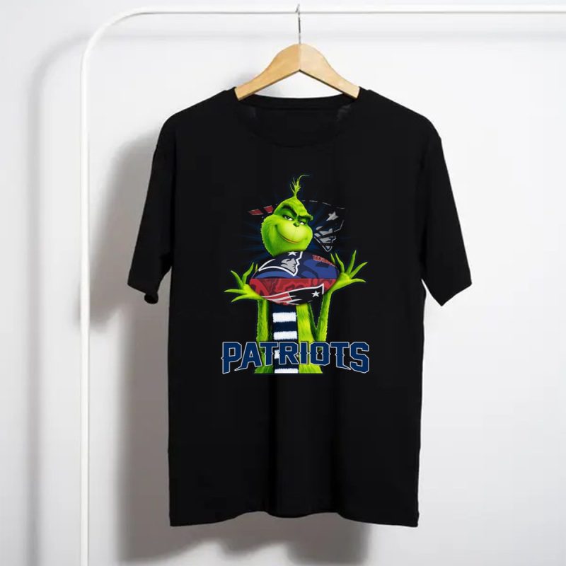 Grinch Patriots Football New England Christmas T Shirt T Shirt 1