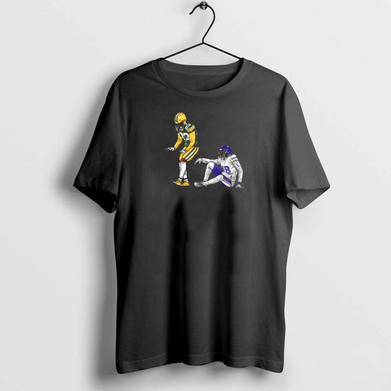 Gritty Football Dance Packers Vikings Iconic T Shirt 1 1 T Shirt 1 1