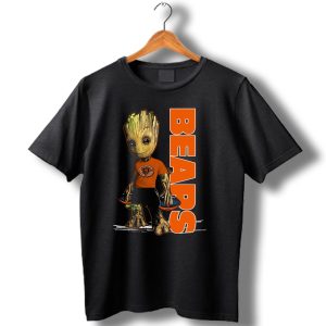 Groot Chicago Bears Football T Shirt