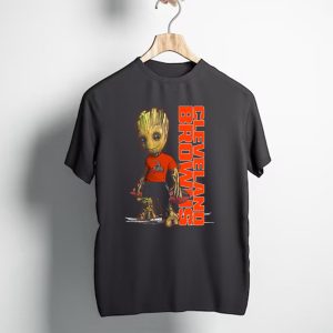Groot Cleveland Browns NFL Team Spirit T-Shirt