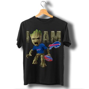 Groot I Am Buffalo Bills Football T Shirt