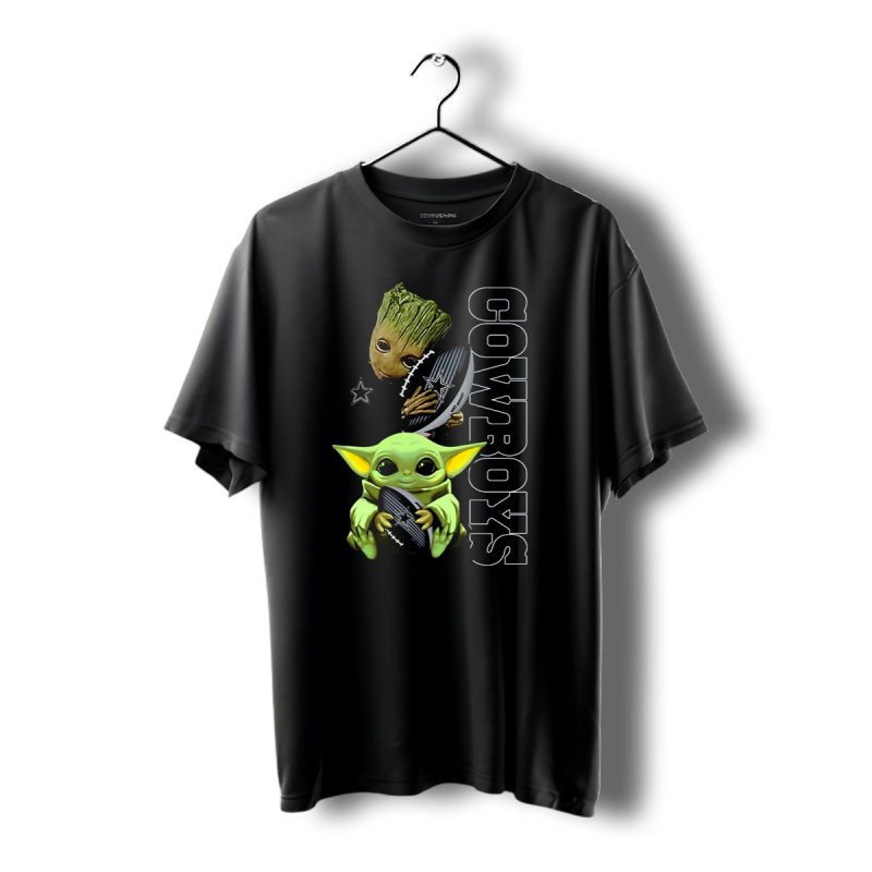 Grzd Dallas Cowboys Cowboys Football Character T Shirt 1 T Shirt 1 1