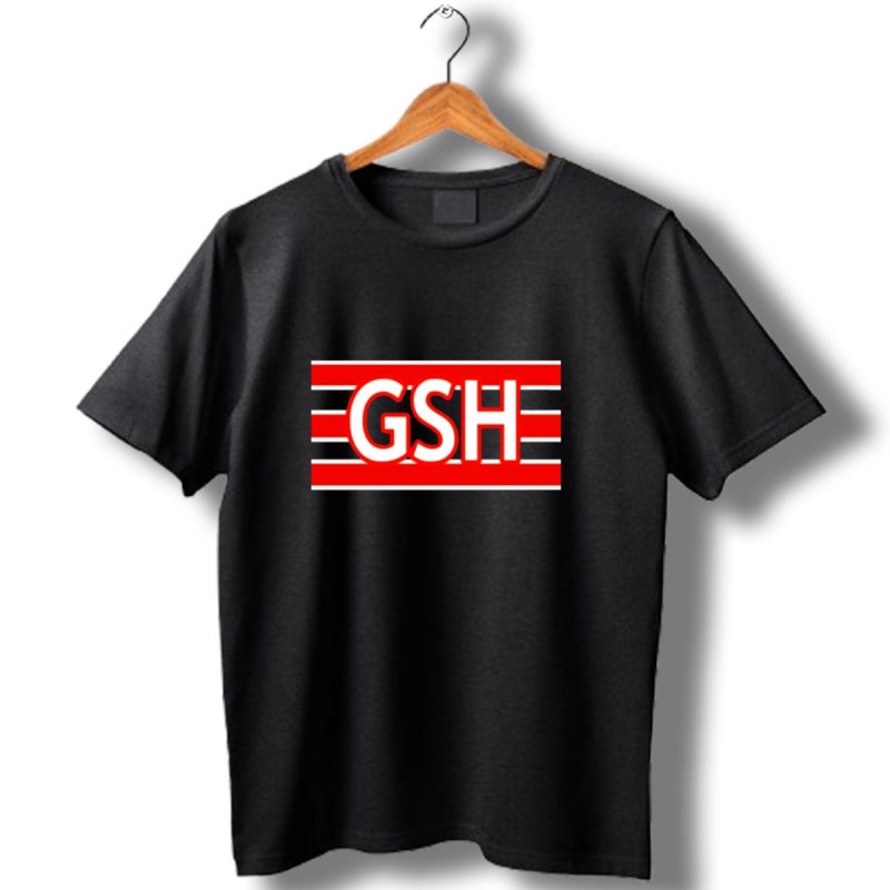 Gsh Chicago Bears Stripe Emblem T Shirt 1 T Shirt 1