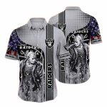 Halloween Jason Voorhees Las Vegas Raiders Hawaiian Shirt