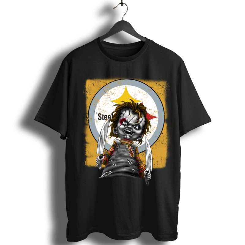 Halloween Pittsburgh Steelers Chucky Shirt T Shirt 1