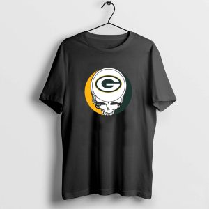Halloween Skull Funny Football Team Green Bay Packers shirt