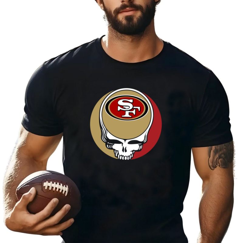 Halloween Skull Funny Football Team San Francisco 49Ers Shirt T Shirt 1 1