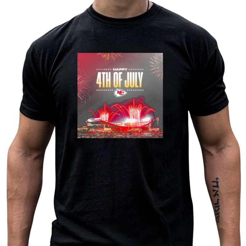 Happy 4Th Of July Kansas City Chiefs Fireworks T Shirt T Shirt 1 1