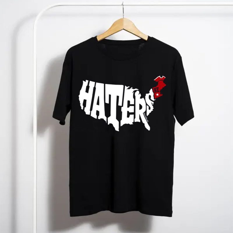Haters New England Patriots Map T Shirt T Shirt 1