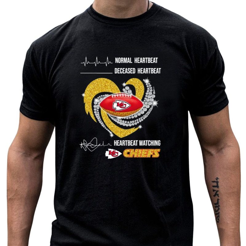 Heartbeat Ing Kansas City Chiefs 2025 T Shirt T Shirt 1 1