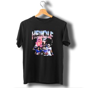 Hewolf Khalil Shakir Buffalo Bills Nfl Players Wolf Fusion T-Shirt
