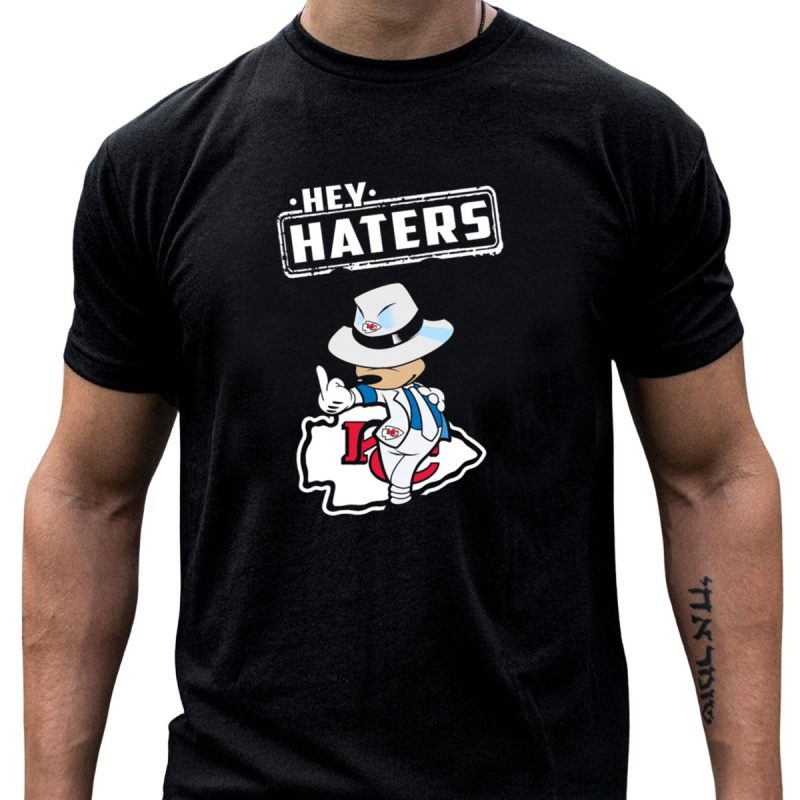 Hey Haters Kc Chiefs Mickey Pose T Shirt T Shirt 1 1