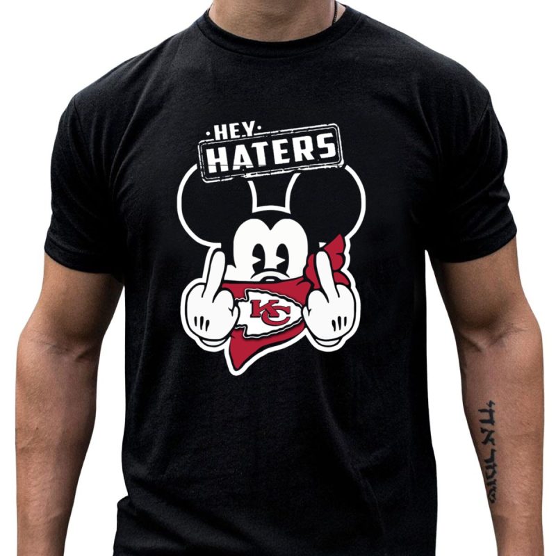 Hey Haters Mick Kansas City Chiefs T Shirt T Shirt 1 1