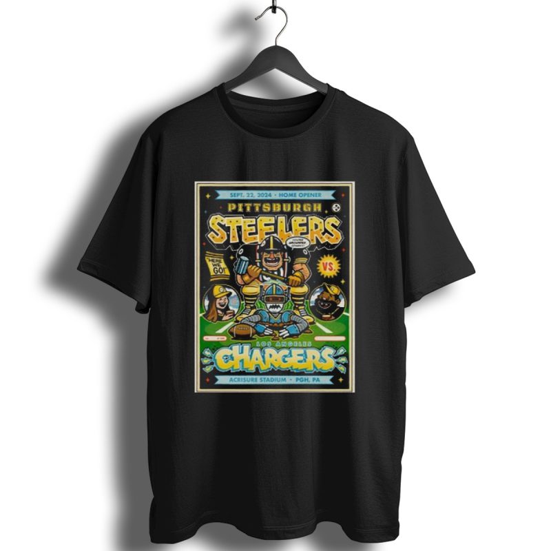 Home Opener Pittsburgh Steelers Vs Los Angeles Chargers Acrisure Stadium T Shirt 1 T Shirt 1