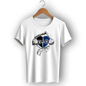 Houston Astros Raiders Heartbeat Loyalty T-Shirt