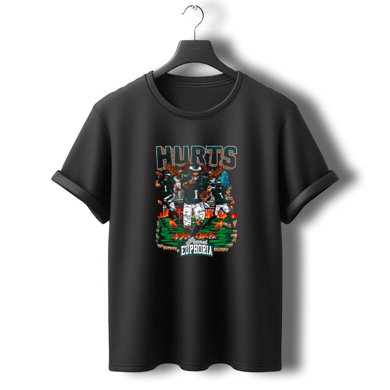 Hurts Planet Euphoria Philadelphia Eagles V2 T Shirt T Shirt 0 1