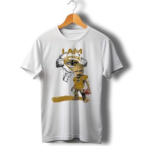 I Am Baby Groot Saints Superman Football T Shirt