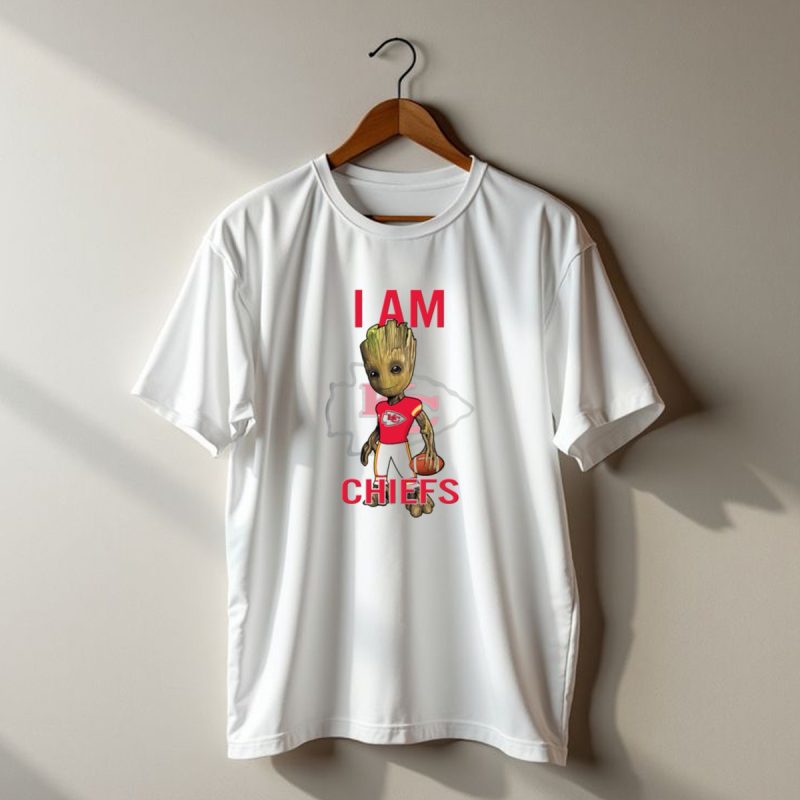 I Am Chiefs Groot Kansas City Chiefs T Shirt T Shirt 1 1
