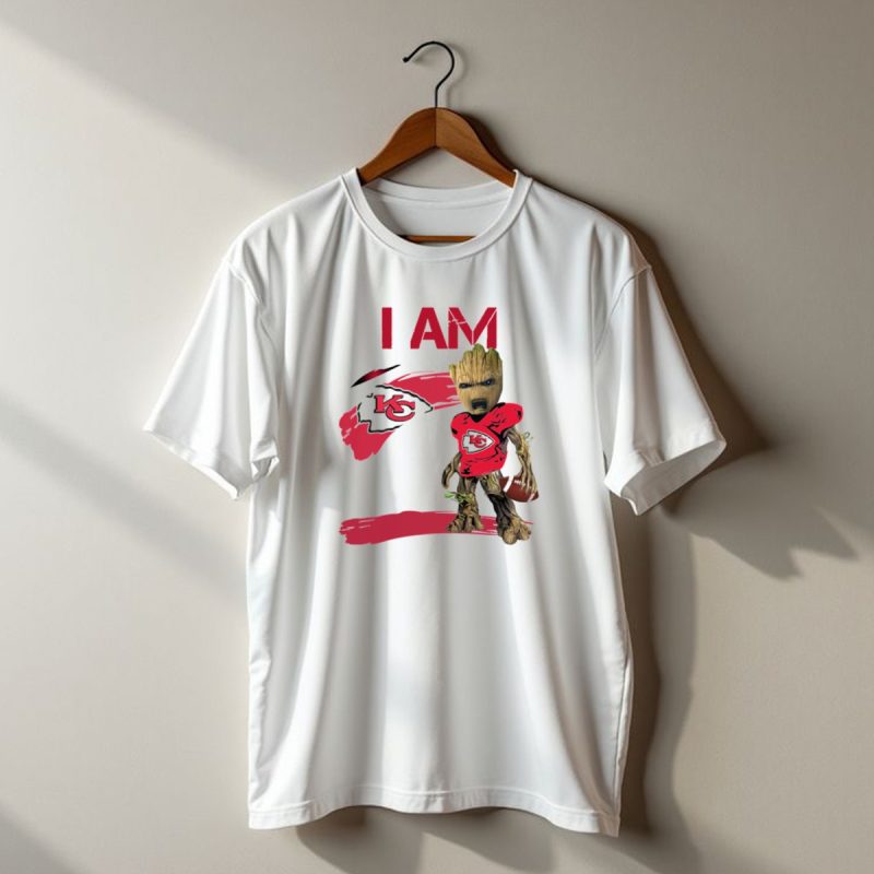 I Am Kc Chiefs Groot Football T Shirt T Shirt 1 1