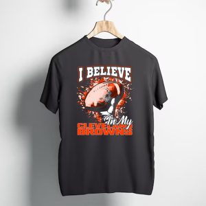 I Believe in My Cleveland Browns Football Passion T-Shirt
