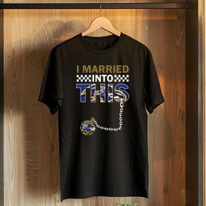 I Married Into This Baltimore Ravens Chain T-Shirt