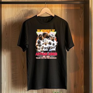 In Memory of Arthur Jones 1986 2025 Baltimore Ravens Thank You for the Memories Wings Signature T-Shirt