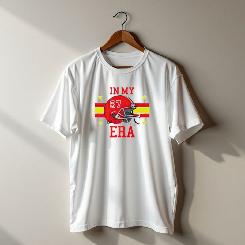 In My 87 Era Kansas City Chiefs Football Lovers Helmet Stars T Shirt T Shirt 1 1
